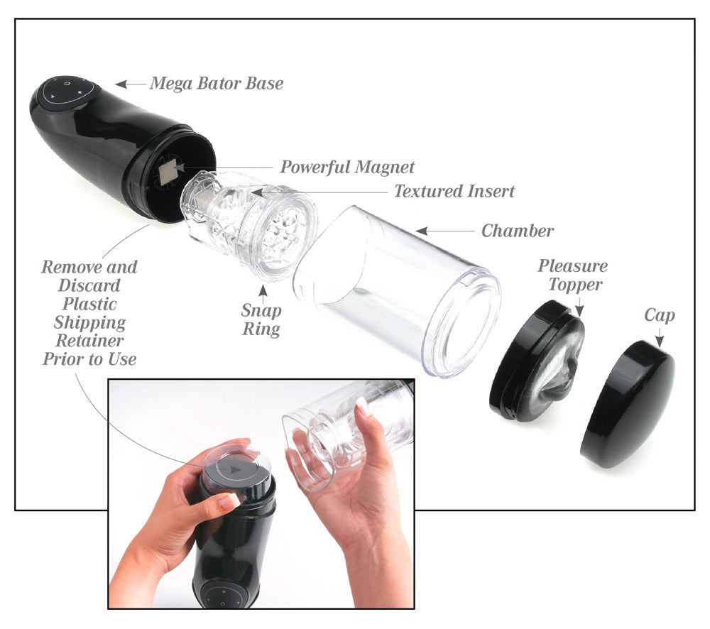 Pipedream - Pussy-Masturbator mit Tablet-Halterung