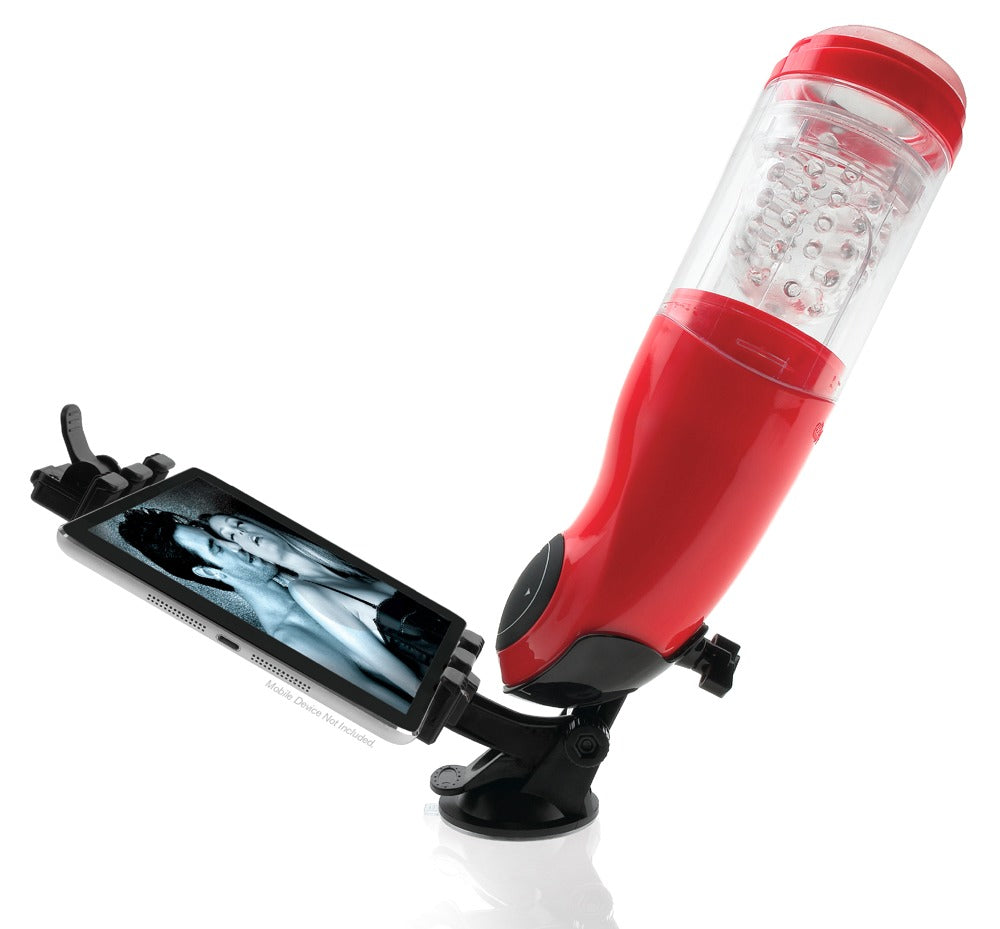 Pipedream - Mund-Masturbator mit Tablet-Halterung