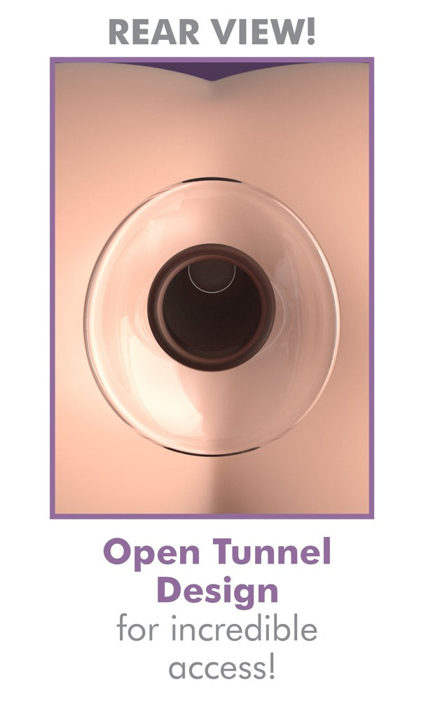 Anal Fantasy - Hohler Analplug -  Glas-Tunnel für Einlaufspiele