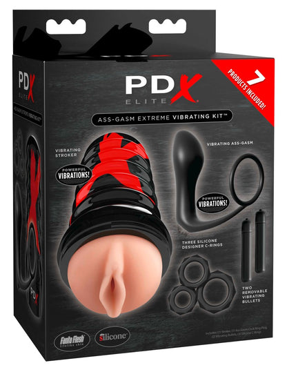 PDX - Air-Tight Stroker Set - Saugmasturbator