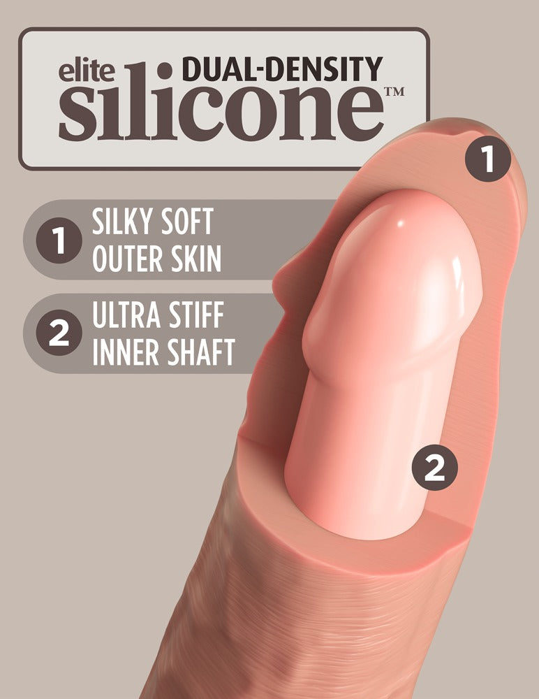 King Cock - Elite - Realistischer Dildo mit Vibration und Silikon
