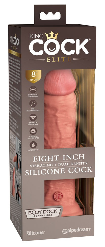 King Cock - Elite - Realistischer Dildo mit Vibration und Silikon