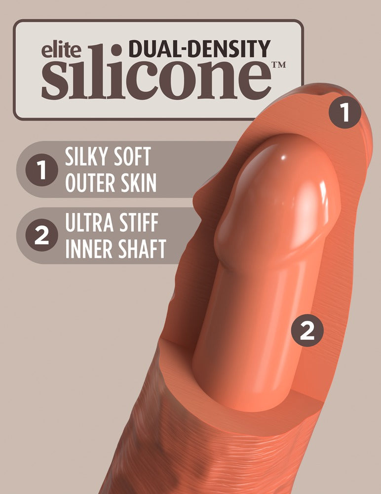 King Cock - Elite - Realistischer Dildo mit Vibration und Silikon