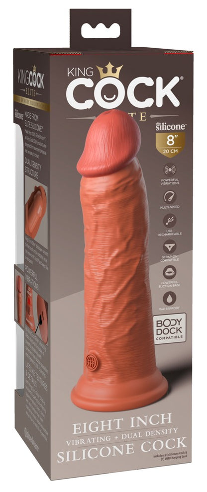 King Cock - Elite - Realistischer Dildo mit Vibration und Silikon