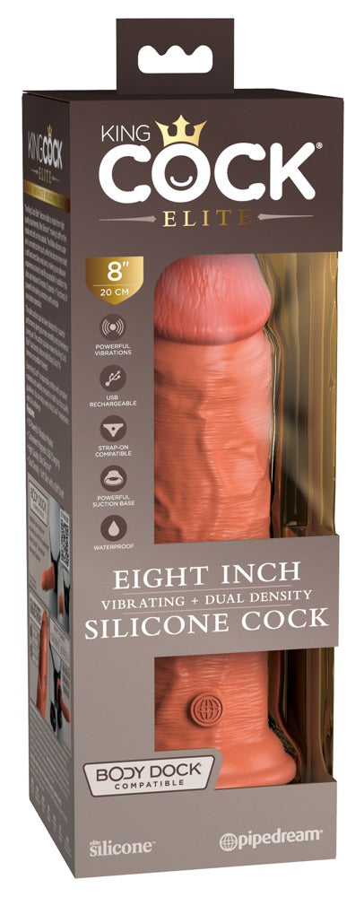 King Cock - Elite - Realistischer Dildo mit Vibration und Silikon