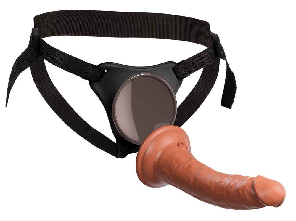 King Cock - Elite - Verstellbarer Gurt mit Dildo
