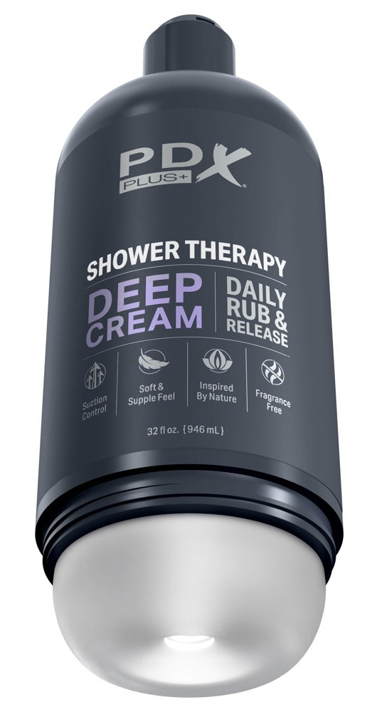 PDX - Shower Therapy - Diskreter Stroker mit Saugnapf
