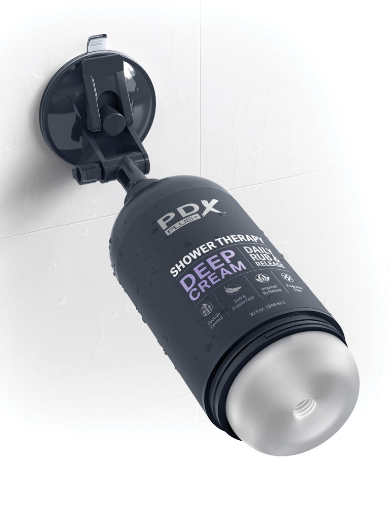 PDX - Shower Therapy - Diskreter Stroker mit Saugnapf