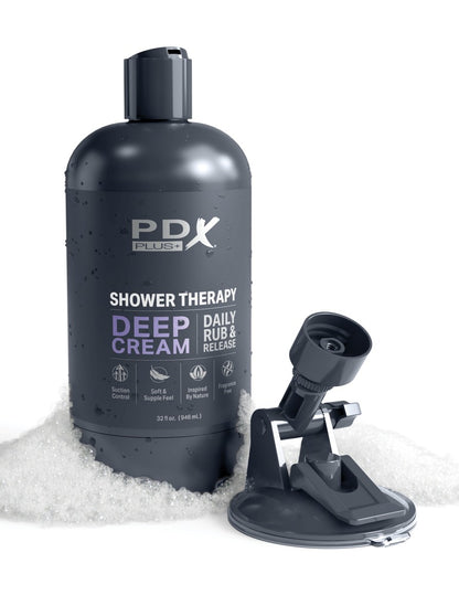 PDX - Shower Therapy - Diskreter Stroker mit Saugnapf