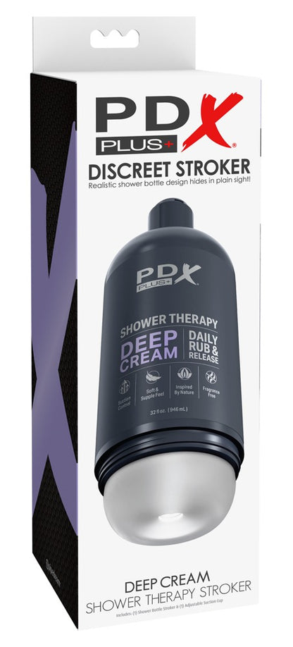 PDX - Shower Therapy - Diskreter Stroker mit Saugnapf