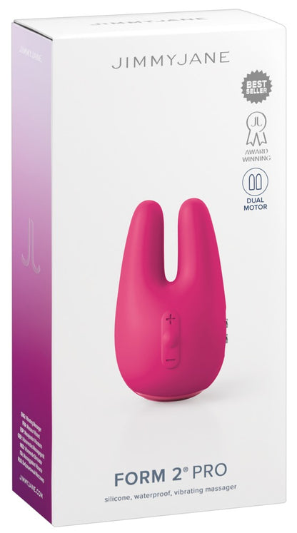 JimmyJane - Form 2 Pro - Auflegevibrator mit 2 flexiblen Vibro-Öhrchen