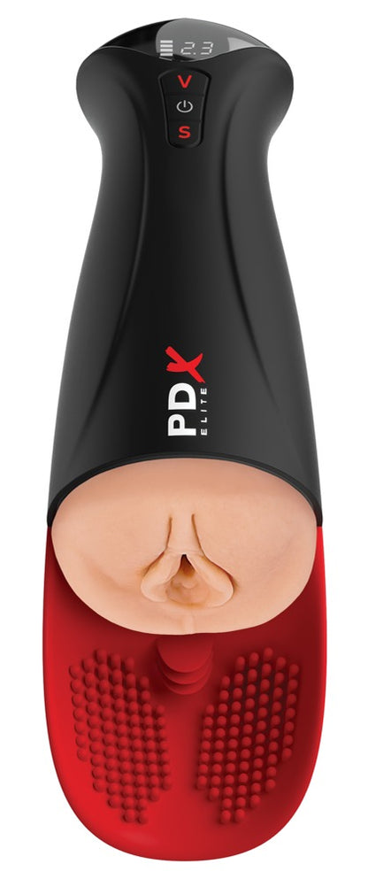PDX - O-Matic Pro XL - Masturbator mit Hodenstimulator