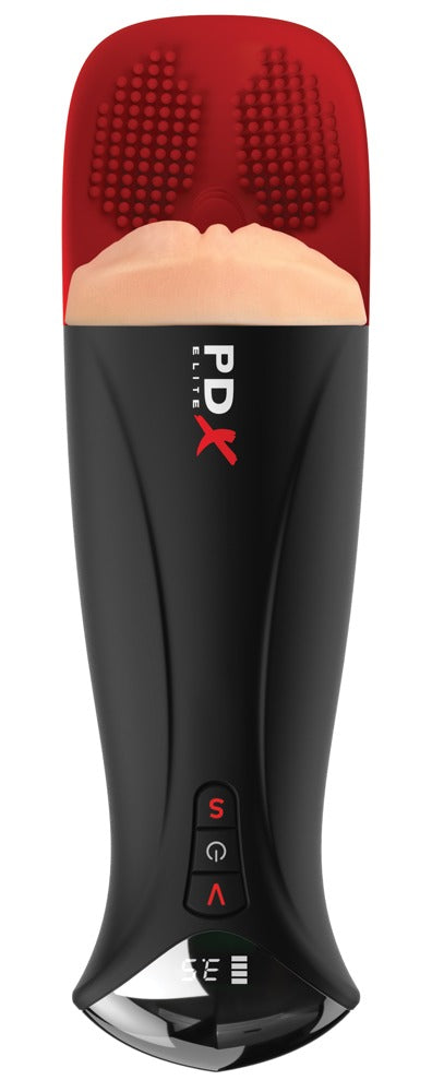 PDX - O-Matic Pro XL - Masturbator mit Hodenstimulator
