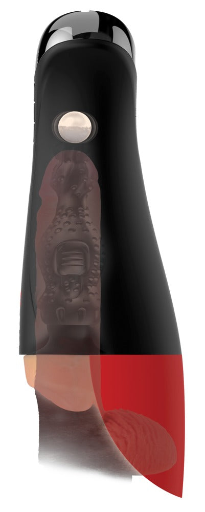 PDX - O-Matic Pro XL - Masturbator mit Hodenstimulator