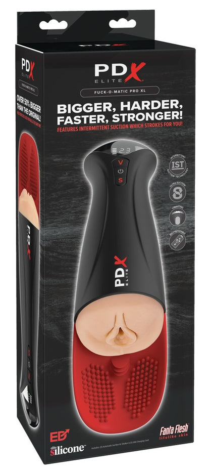 PDX - O-Matic Pro XL - Masturbator mit Hodenstimulator