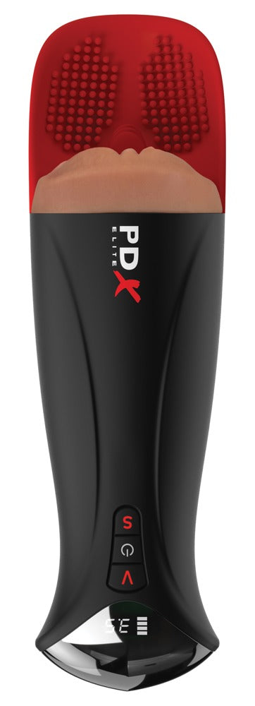 PDX - O-Matic Pro XL - Masturbator mit Hodenstimulator