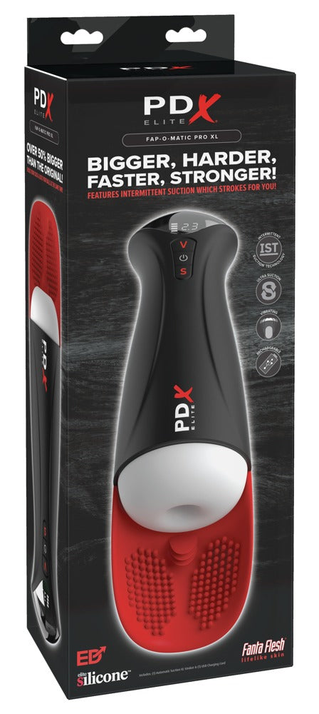 PDX - O-Matic Pro XL - Masturbator mit Hodenstimulator
