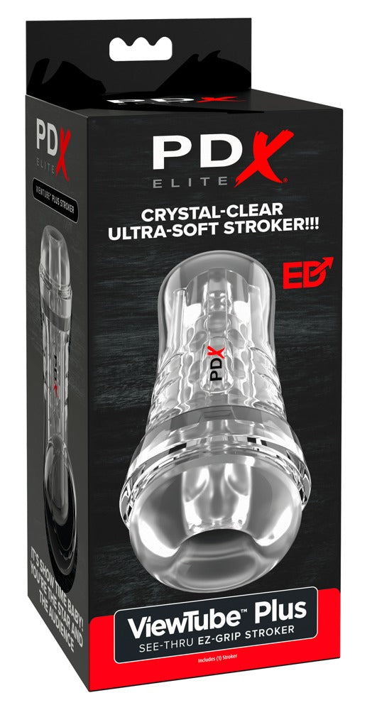 PDX - ViewTube Plus - Transparenter Hand-Stroker
