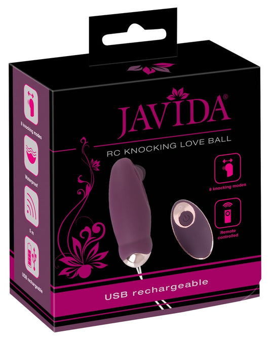 JAVIDA - Vibro-Ei mit kabelloser Fernbedienung