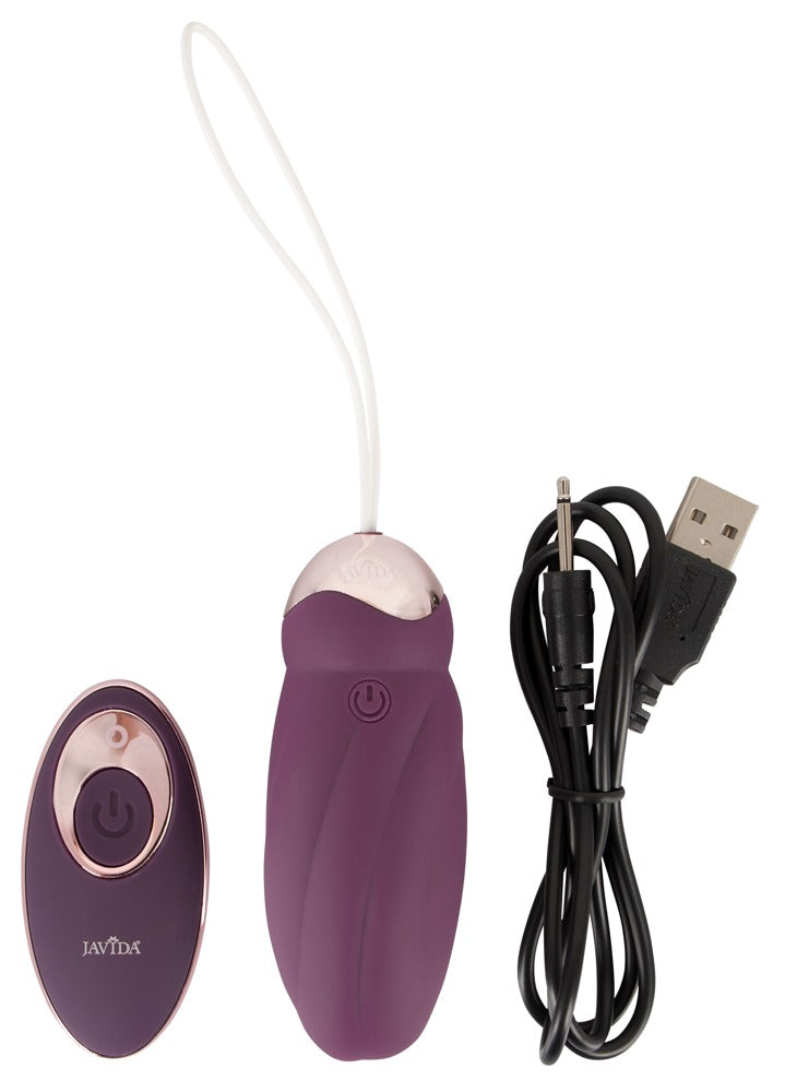 JAVIDA - Vibro-Ei mit kabelloser Fernbedienung