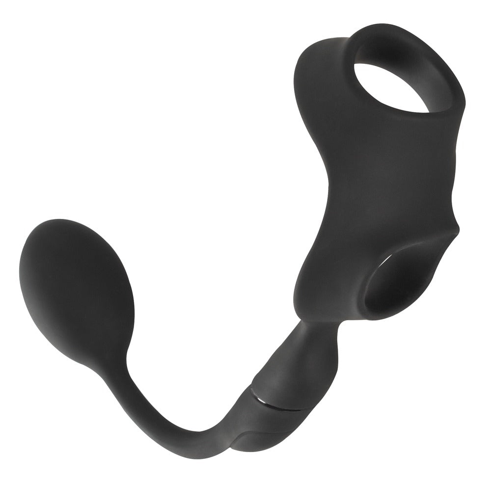 Rebel - Penisring mit Analplug