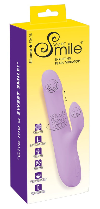 Sweet Smile - Thrusting Pearl Vibrator