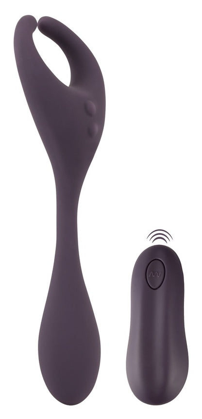 Couples Choice - Flexi Duo - Doppel-Vibrator mit Fernbedienung