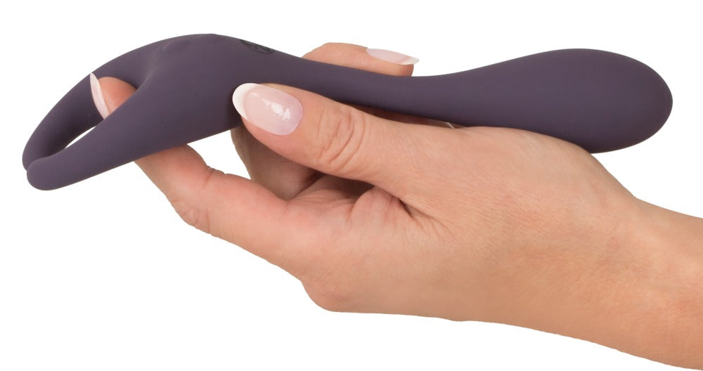 Couples Choice - Flexi Duo - Doppel-Vibrator mit Fernbedienung