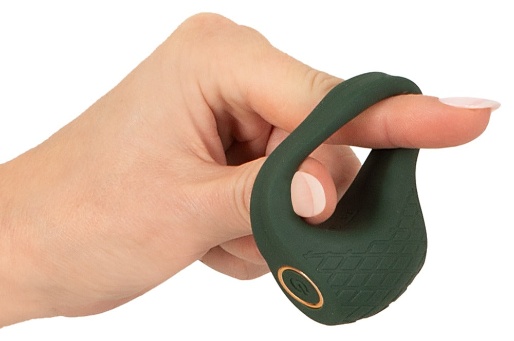 Emerald Love - Luxurious Vibrating Cock Ring