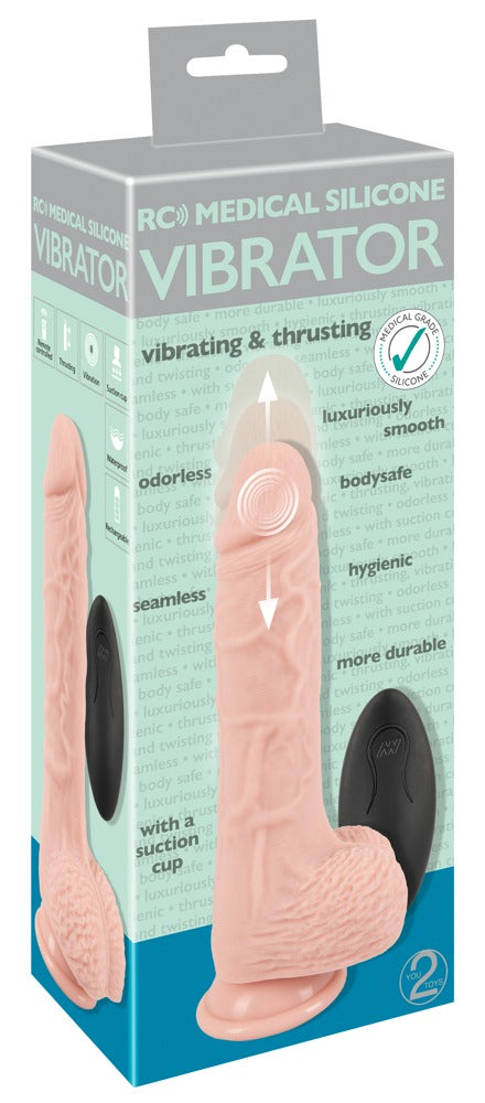 Medical Silicone - Silikon -Vibrationsdildo