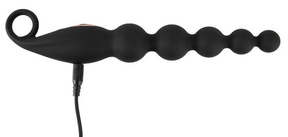 ANOS - Vibro-Analperlen mit flexibler Spitze
