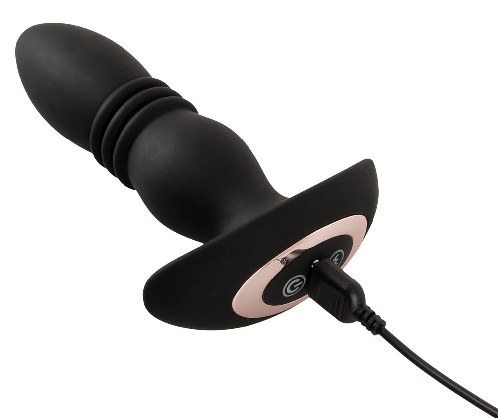 ANOS - Analplug mit Stoßfunktion für tiefe Stimulation