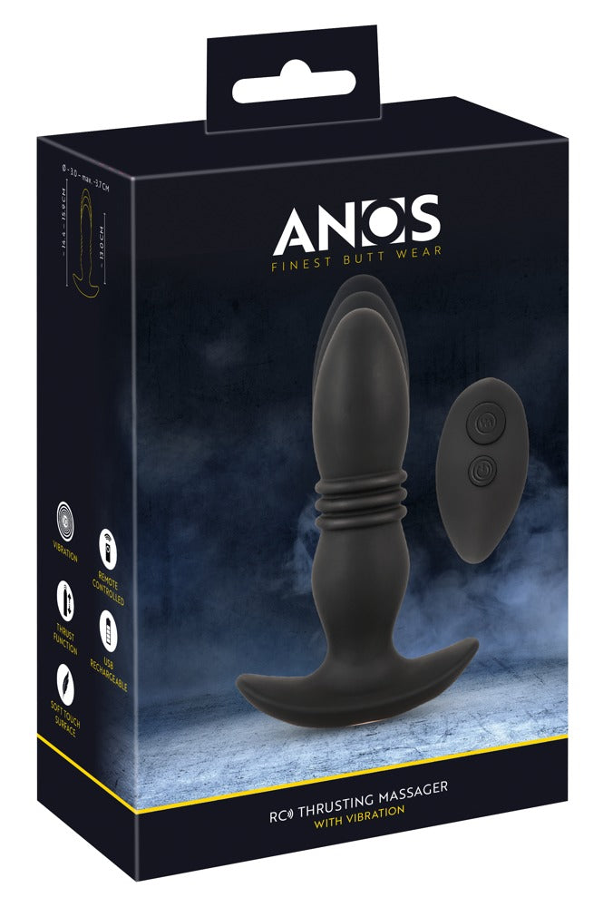 ANOS - Analplug mit Stoßfunktion für tiefe Stimulation