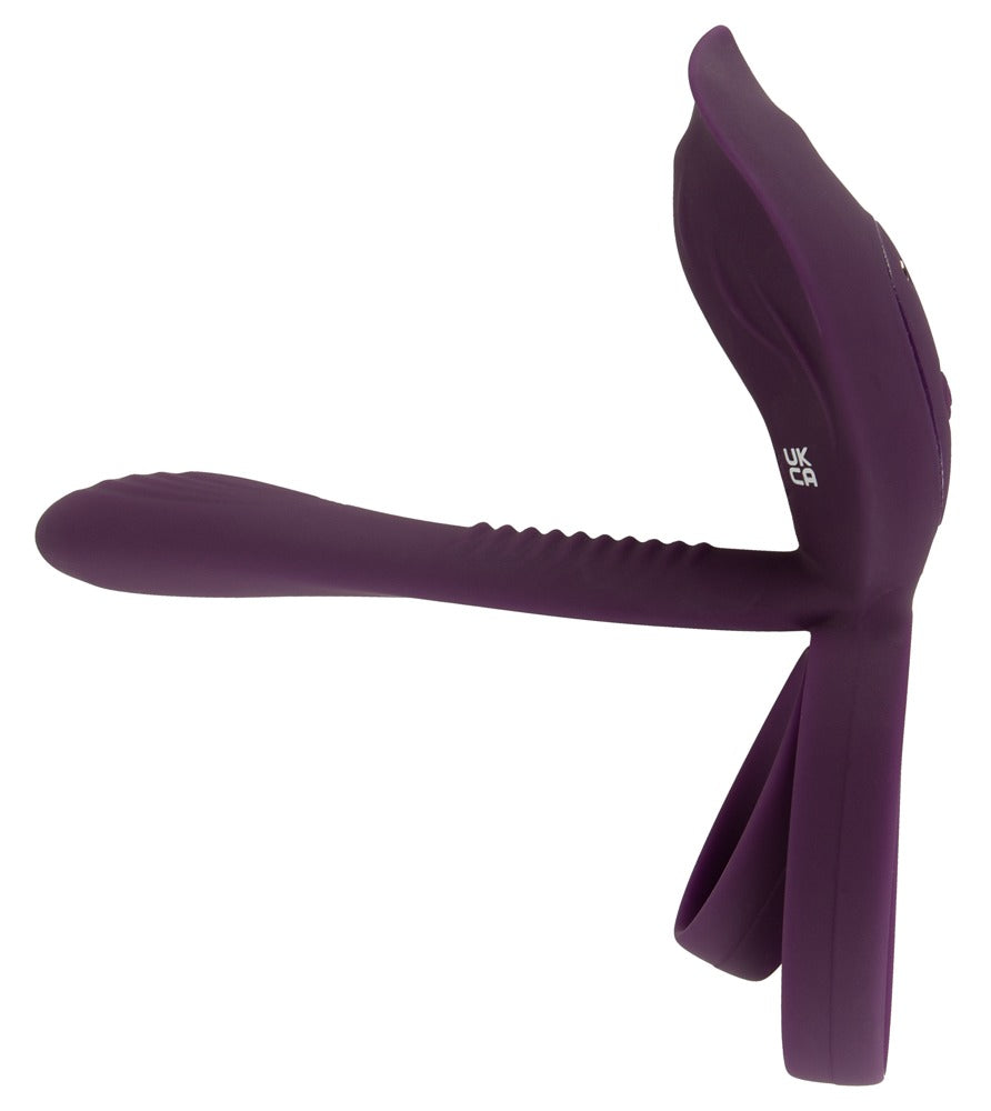 Couples Choice - Couple Boost - Paarvibrator mit Penis- und Hodenring