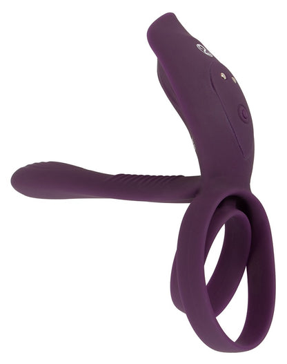 Couples Choice - Couple Boost - Paarvibrator mit Penis- und Hodenring