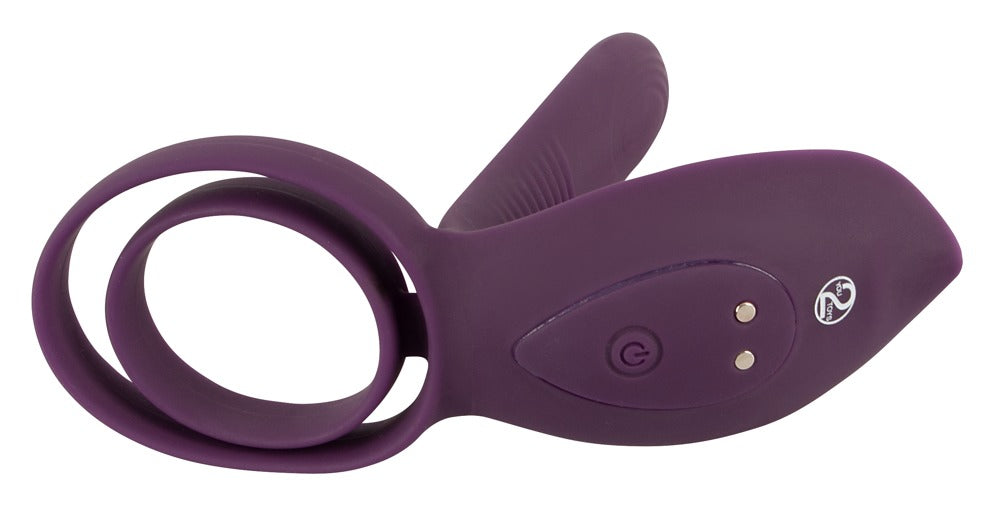 Couples Choice - Couple Boost - Paarvibrator mit Penis- und Hodenring