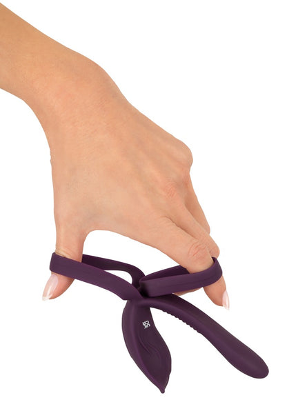 Couples Choice - Couple Boost - Paarvibrator mit Penis- und Hodenring