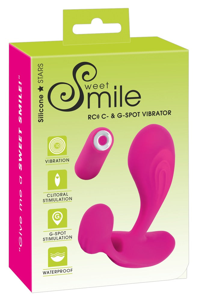 Sweet Smile - RC C-&G-Spot -Ferngesteuerter Vibrator