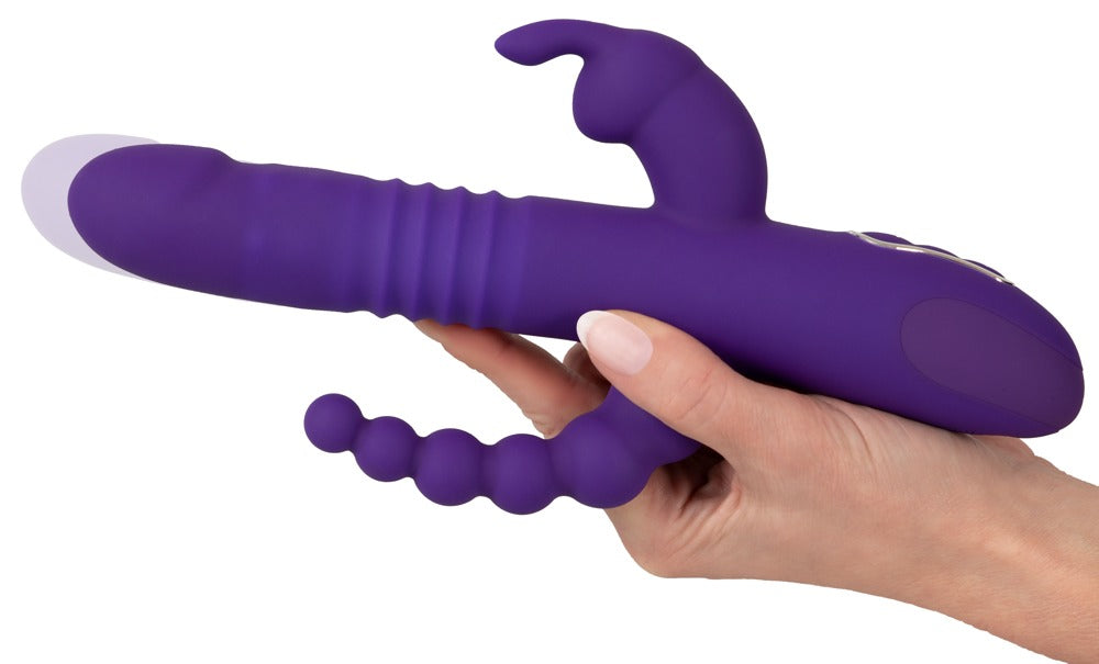 Sweet Smile - Thrusting Pearl - Triple Vibrator