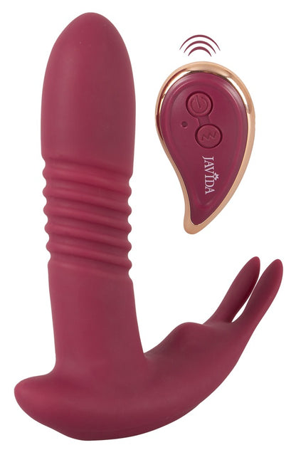 JAVIDA - Hands-Free - Stoßvibrator mit Klitorisvibrator