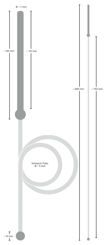 Penisplug - Dilator - Hohler Urethralplug