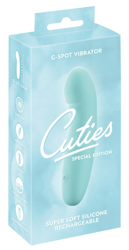 Cuties - Soft Curve - G-Punkt-Vibrator mit Reizrillen