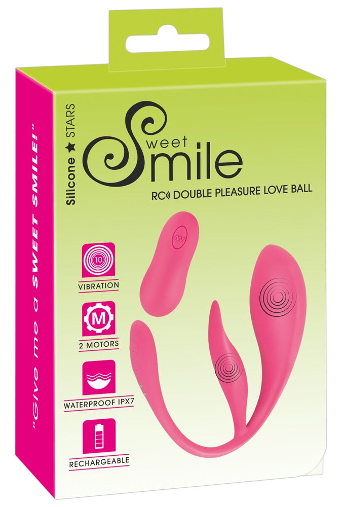 Sweet Smile - RC Double Pleasure - Ferngesteuerte Doppelvibrator