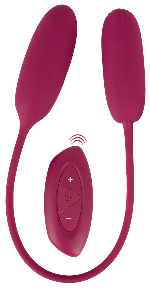 Sweet Smile - RC Shaking & Vibrating Love Egg Duo