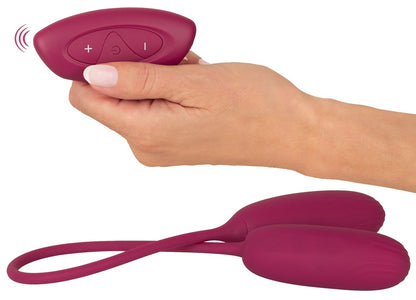 Sweet Smile - RC Shaking & Vibrating Love Egg Duo
