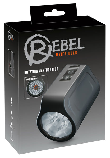 Rebel - Masturbator mit rotierender Softsleeve