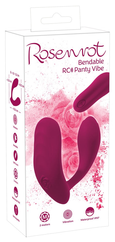 Rosenrot - Panty-Vibrator