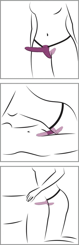 You2Toys - Strap-On Set - Doppelvibrator