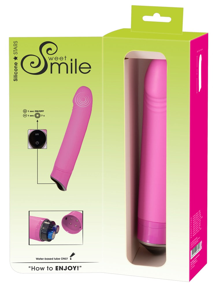 Sweet Smile - Vibrator mit Penis-Spitze
