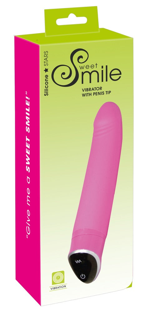 Sweet Smile - Vibrator mit Penis-Spitze